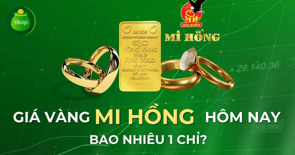 Giá vàng Mi Hồng hôm nay 23/02