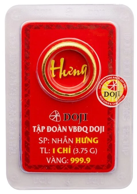 Bảng giá vàng doji