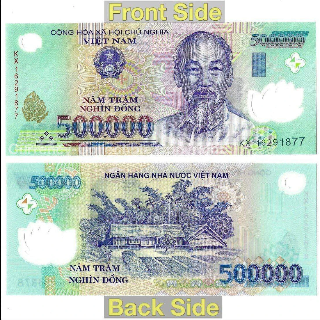 500.000 Dong Banknote