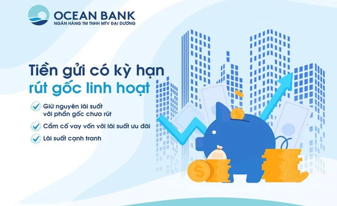 Lãi suất gửi tiết kiệm OceanBank