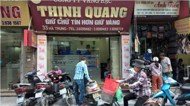 Khung cảnh phố Hà Trung