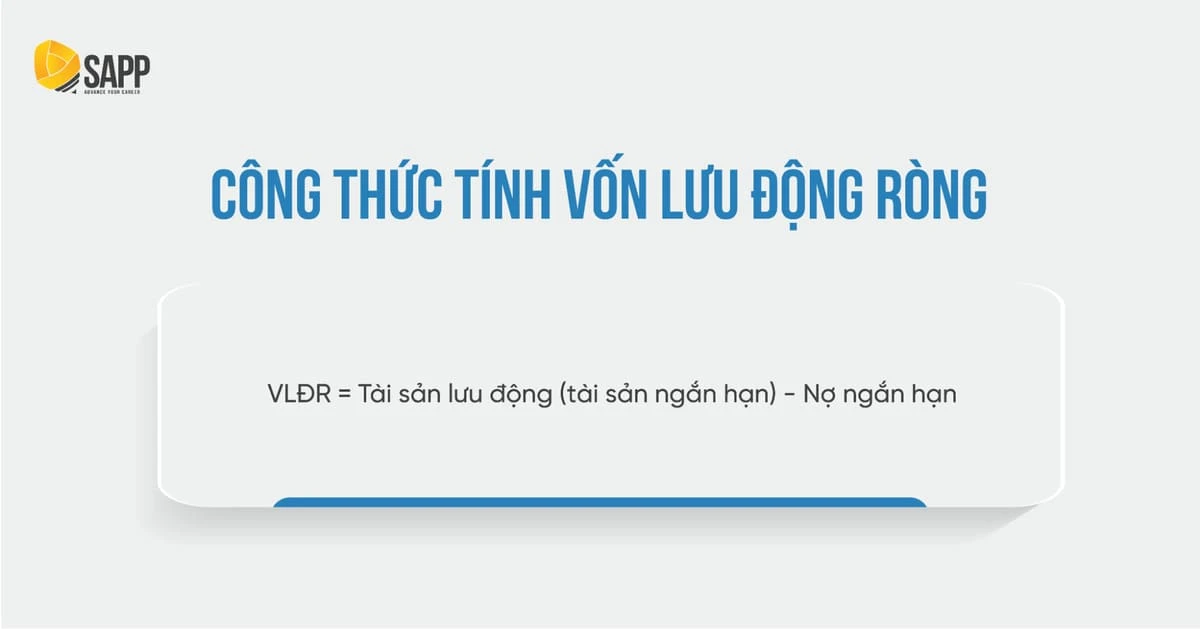 Cách Tính Vốn Lưu Động Ròng