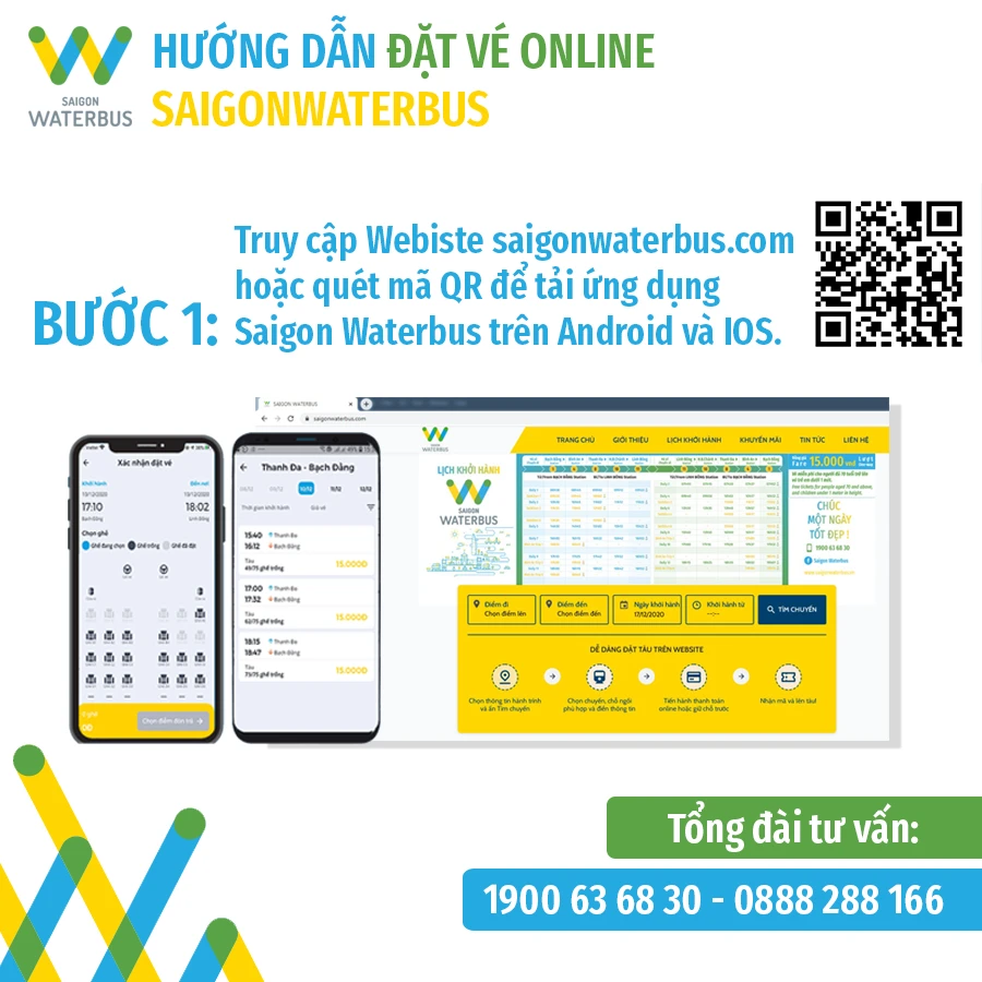 Khung cảnh tuyệt đẹp trên Water Bus