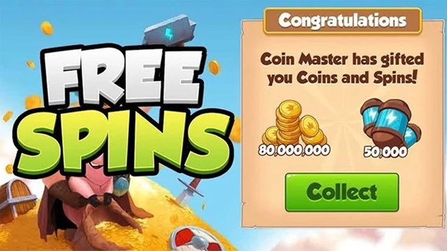 Hướng dẫn nhận spin miễn phí trong Coin Master