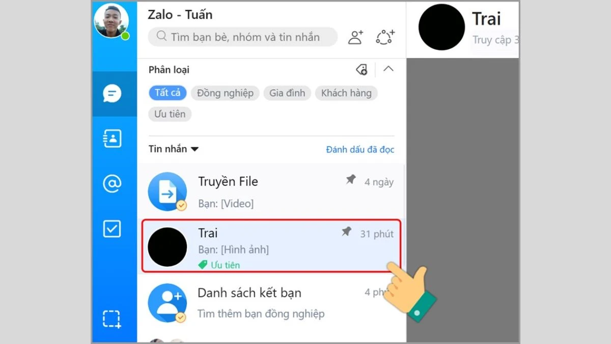 Gửi file PowerPoint qua Zalo