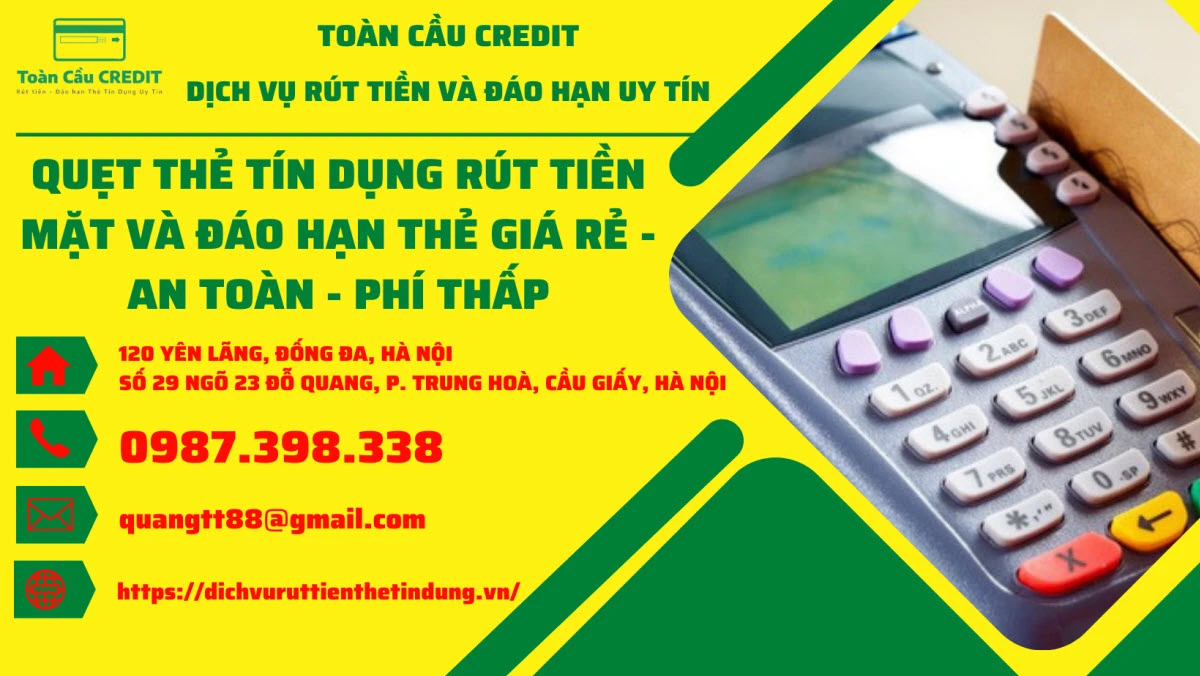 Dịch vụ rút tiền uy tín