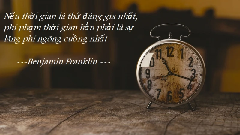 Thời gian và sự phát triển cá nhân
