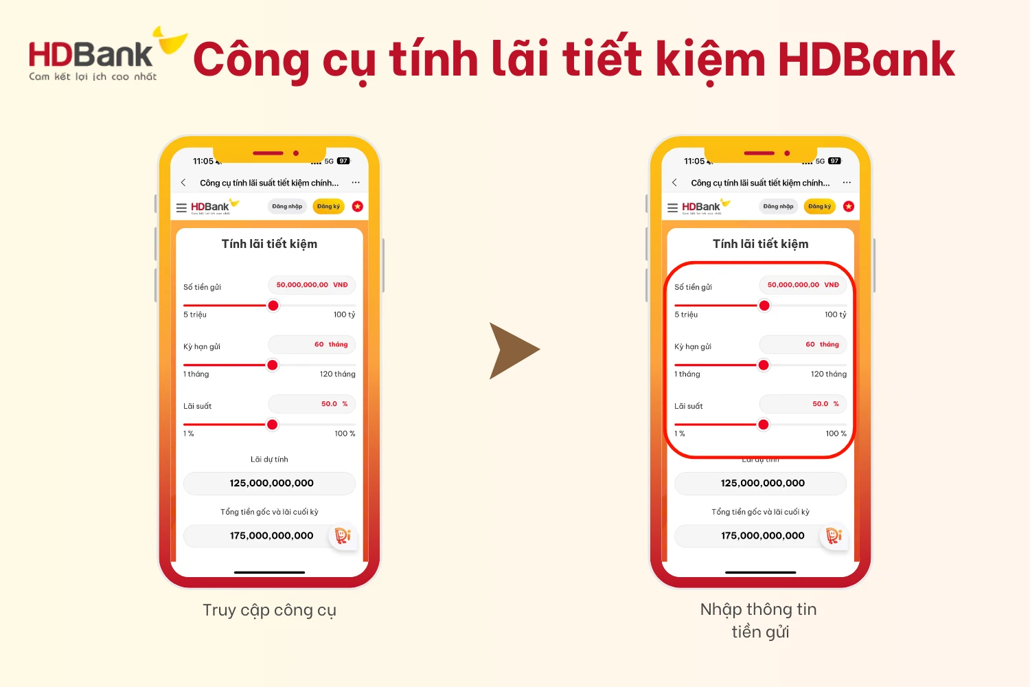 Công cụ tính lãi suất tiết kiệm ngân hàng