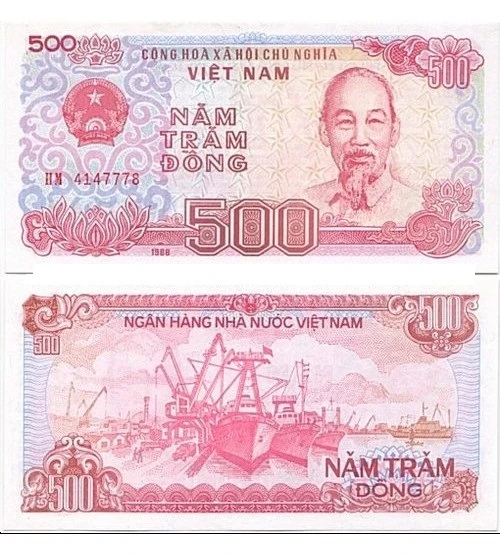 Hình ảnh về tiền Việt Nam