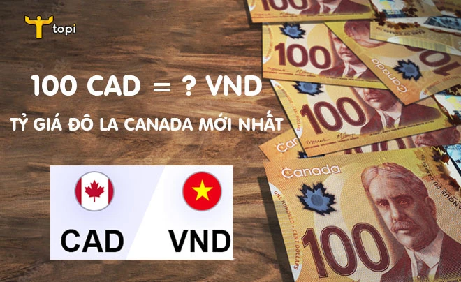 Đổi tiền đô la Canada trực tuyến
