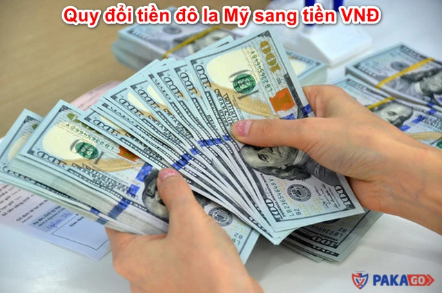 Tỷ giá chuyển đổi giữa VND và USD