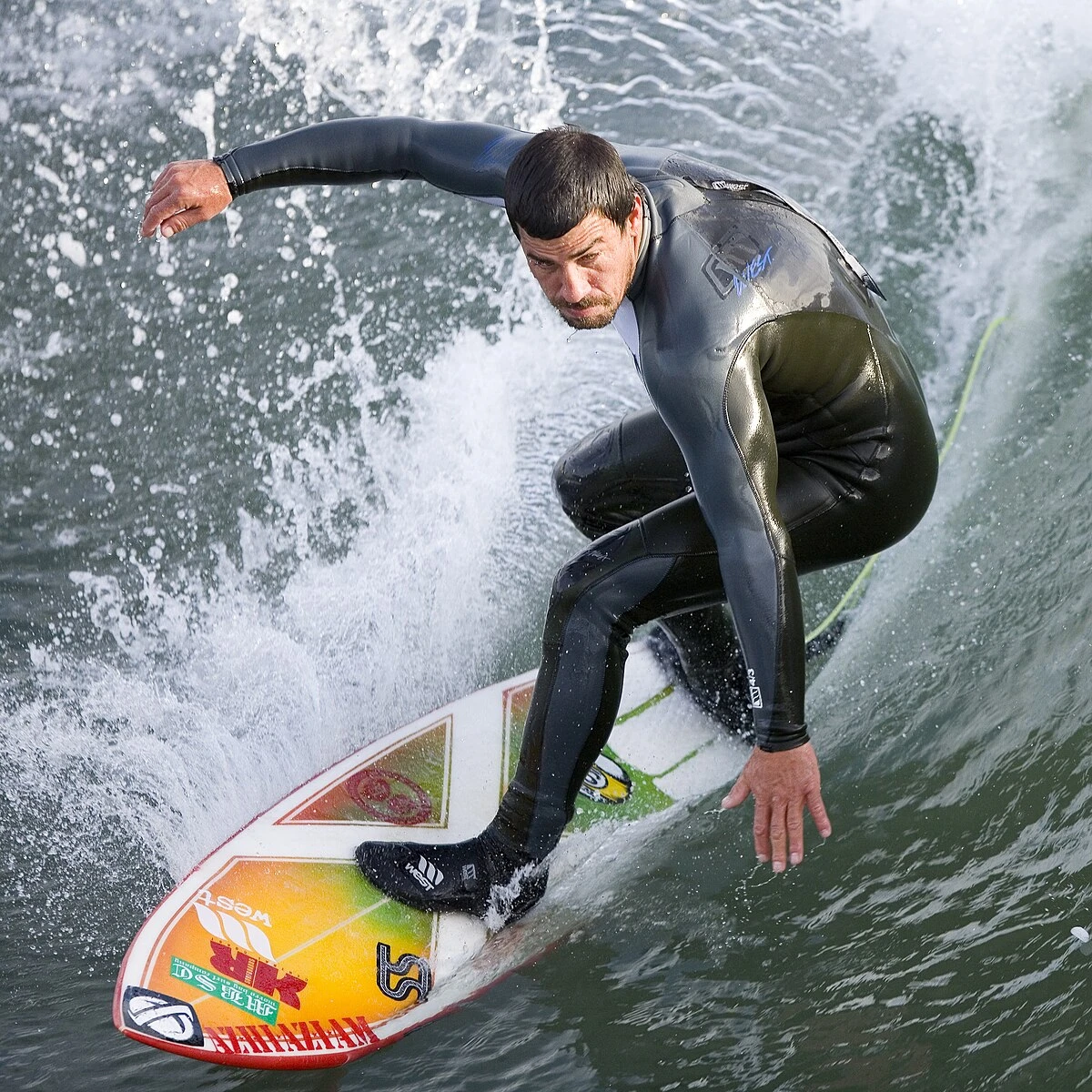 Surfer at Cayucos