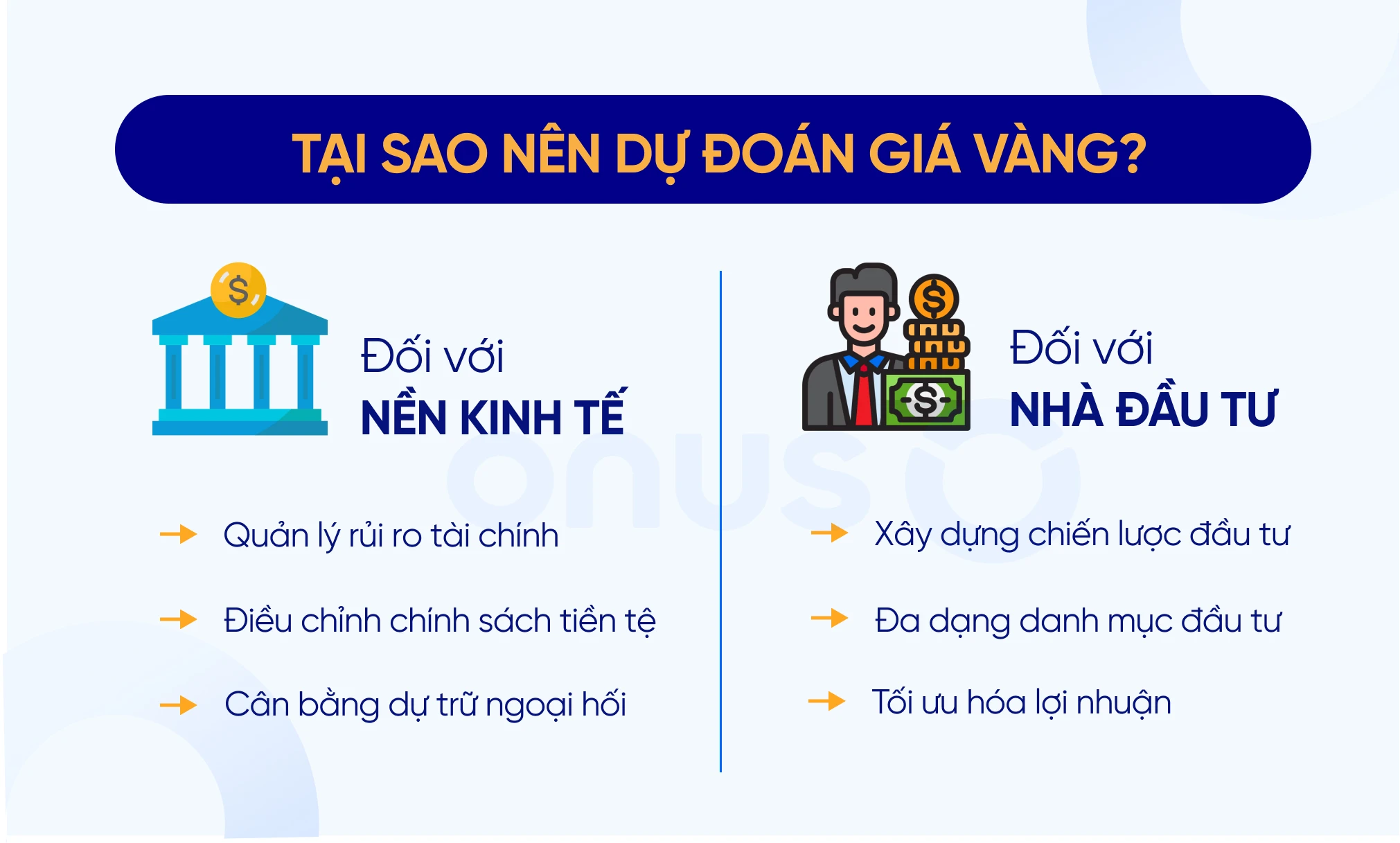 Tại sao nên dự đoán giá vàng