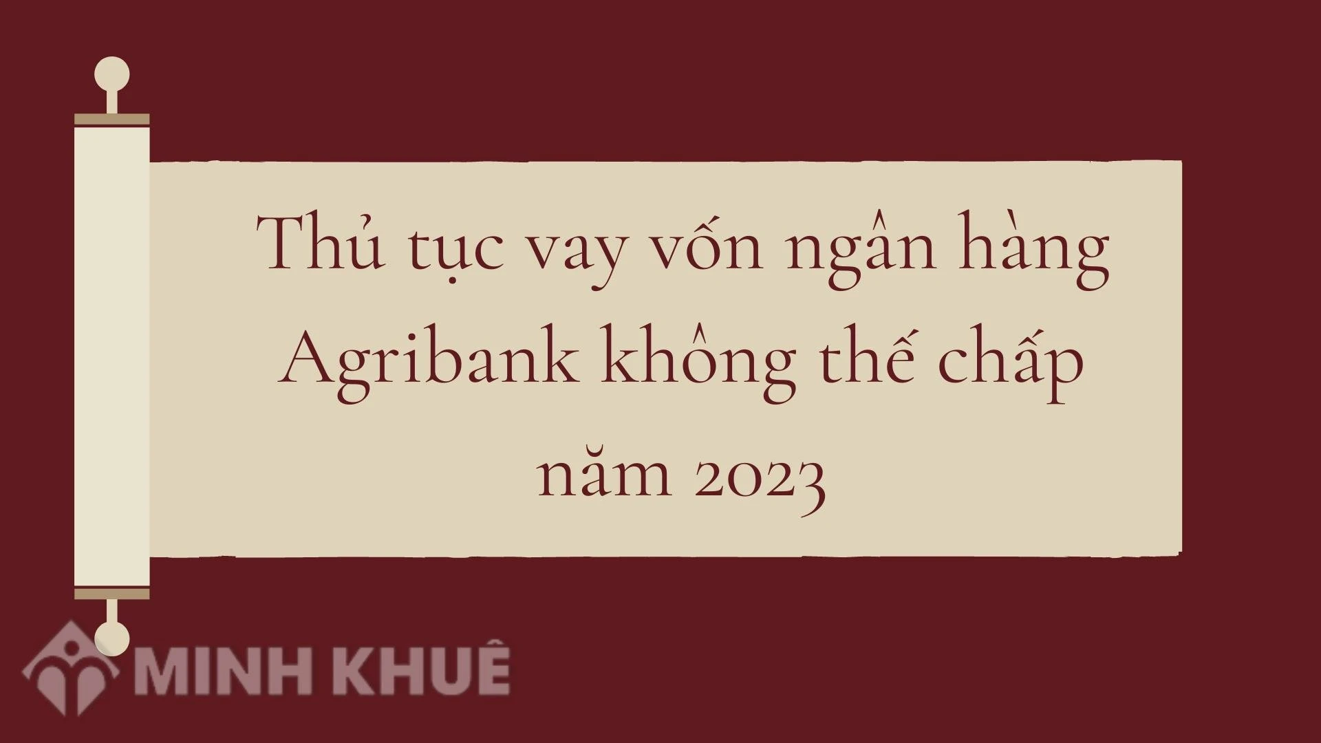 Thủ tục vay vốn ngân hàng Agribank