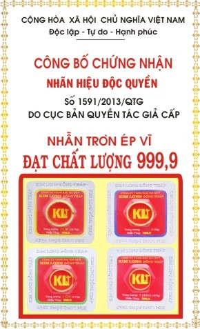 Chứng nhận chất lượng sản phẩm