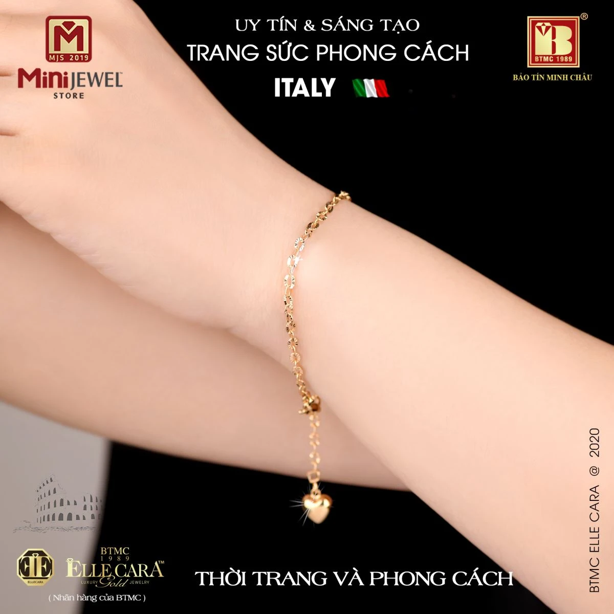 Lắc tay vàng nữ