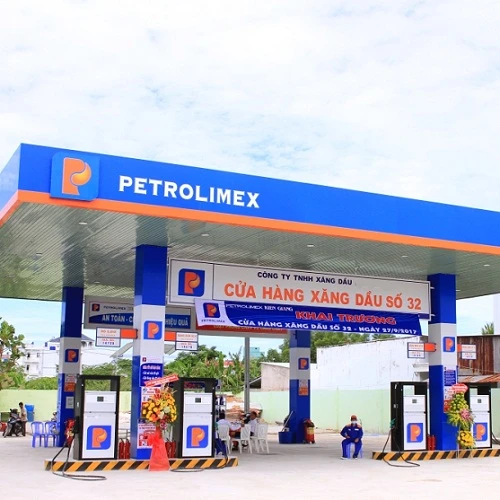 Cửa hàng xăng dầu Petrolimex