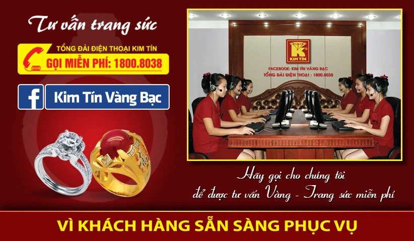 Cửa hàng vàng bạc đá quý Kim Tín