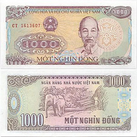 Tiền Việt Nam 1000 VND