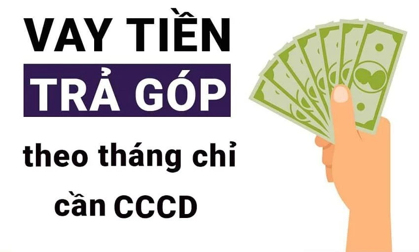 Hình ảnh minh họa về quy trình vay tiền