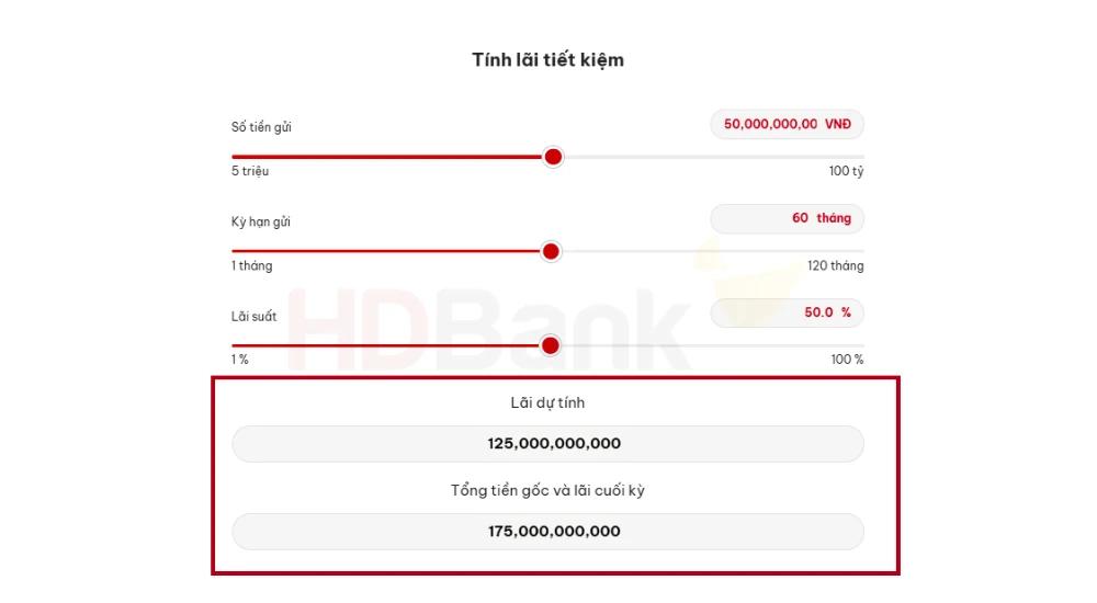 Công cụ tính lãi suất tiết kiệm