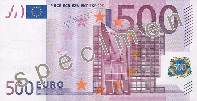 500 euro banknote