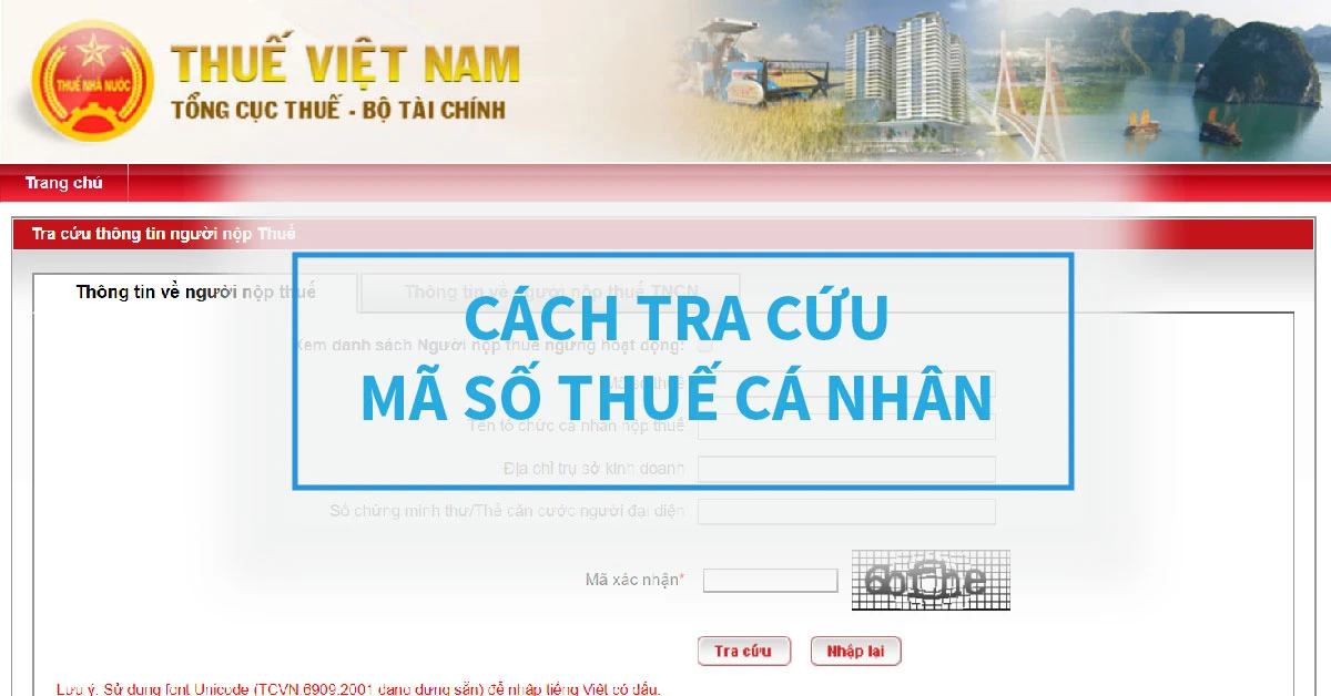Tra cứu mã số thuế an toàn