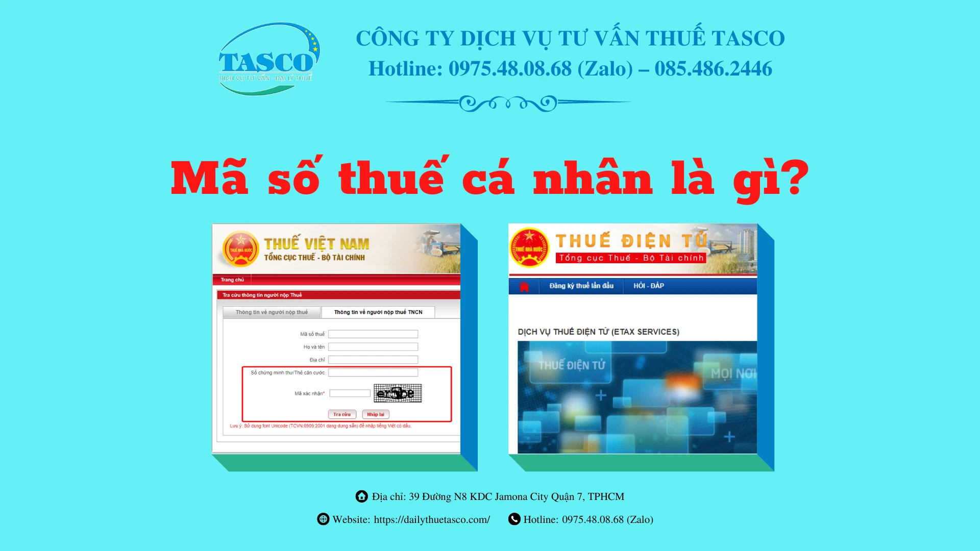 Cách tra cứu mã số thuế cá nhân