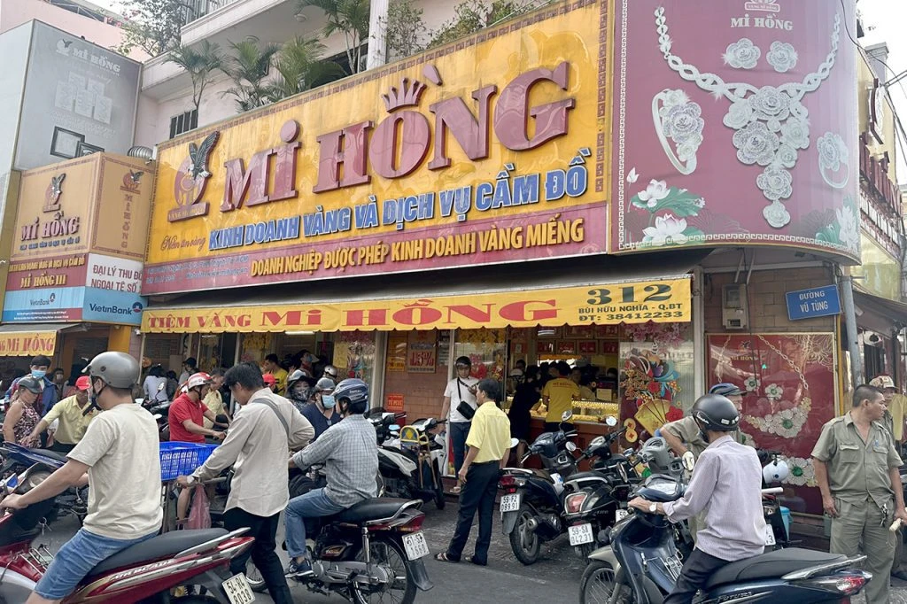 Tiệm vàng Mi Hồng