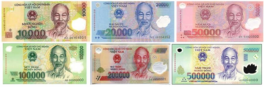 Hình ảnh đồng tiền Việt Nam