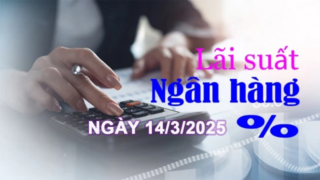 Lãi suất ngân hàng hôm nay