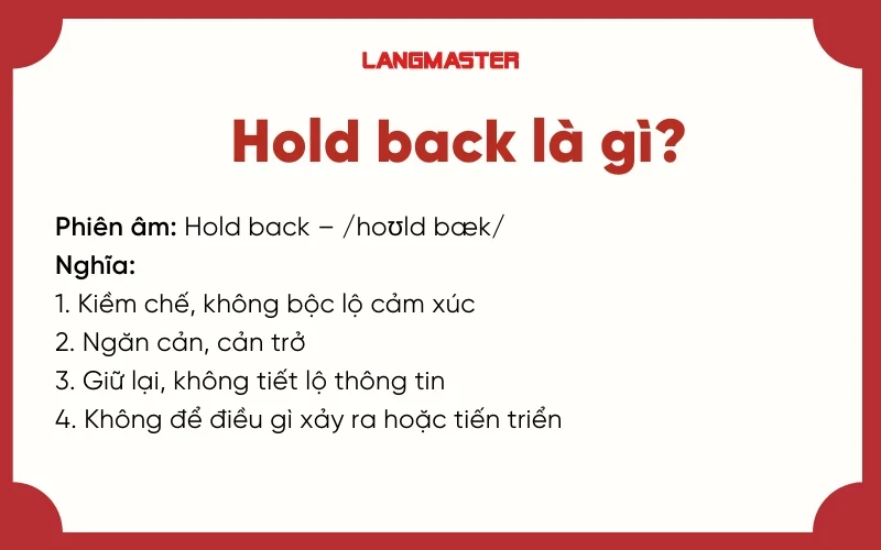 Hành động kìm nén