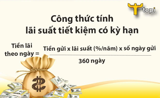Cách tính lãi suất tiết kiệm có kỳ hạn
