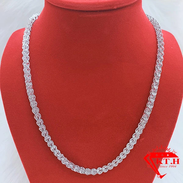 Dây chuyền vàng trắng nữ