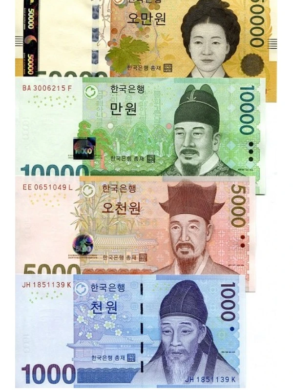 Tiền giấy Hàn Quốc