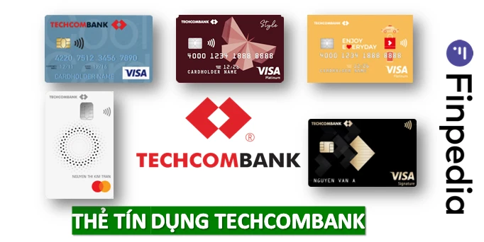 Hình ảnh thẻ tín dụng Techcombank
