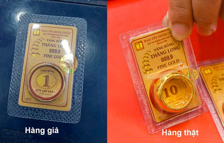 Giá vàng nhẫn giảm