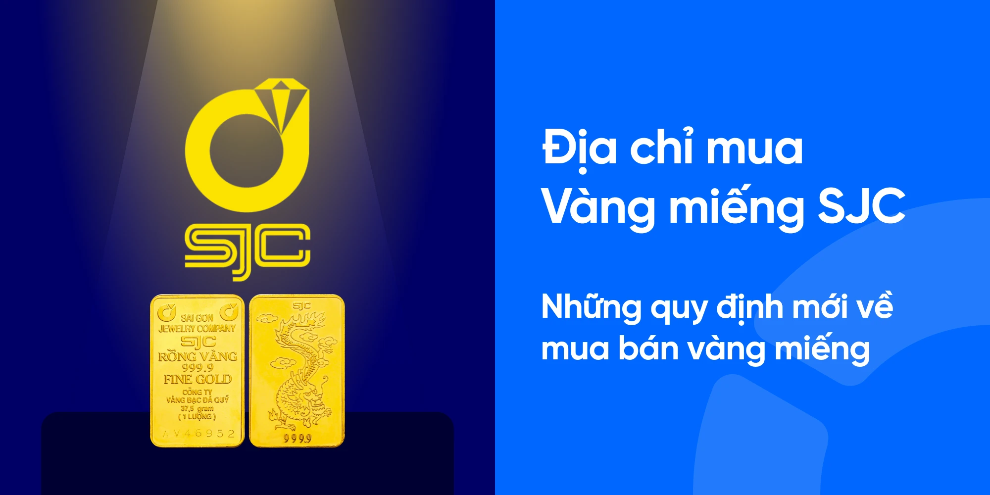 Mua vàng miếng SJC online