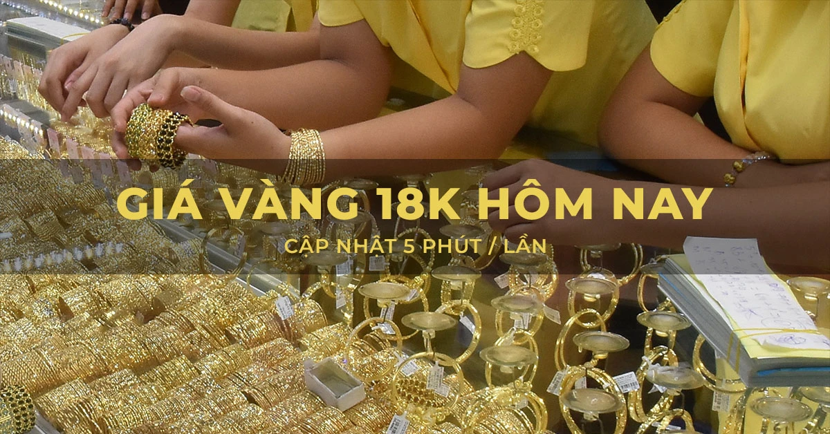 Bảng giá vàng hôm nay