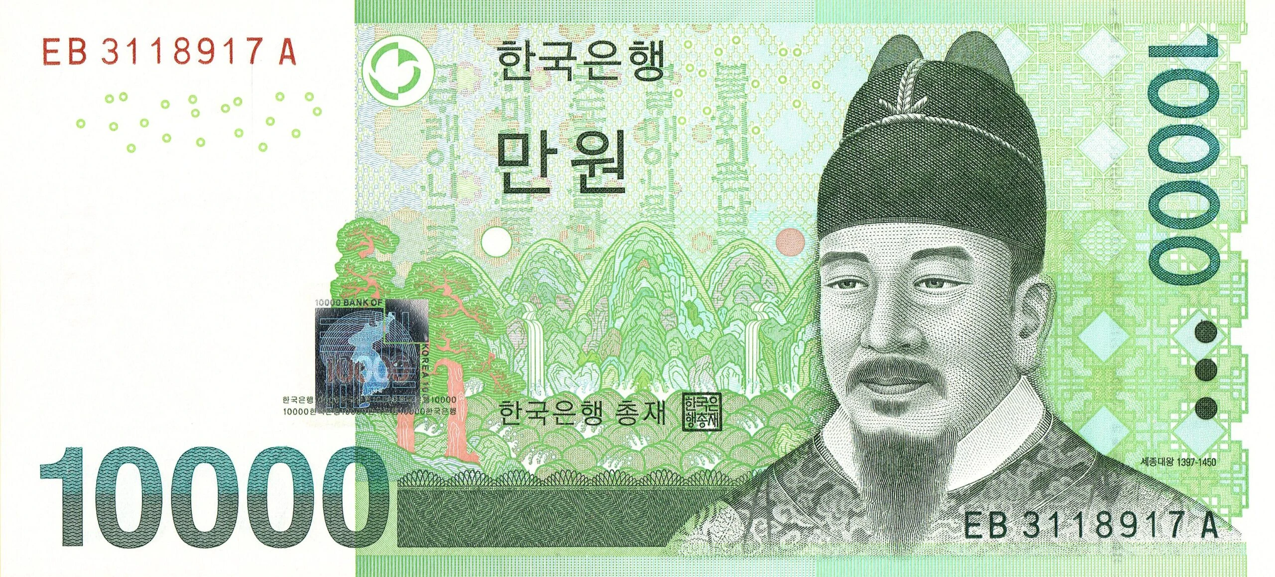 Hình ảnh minh họa về tiền Won