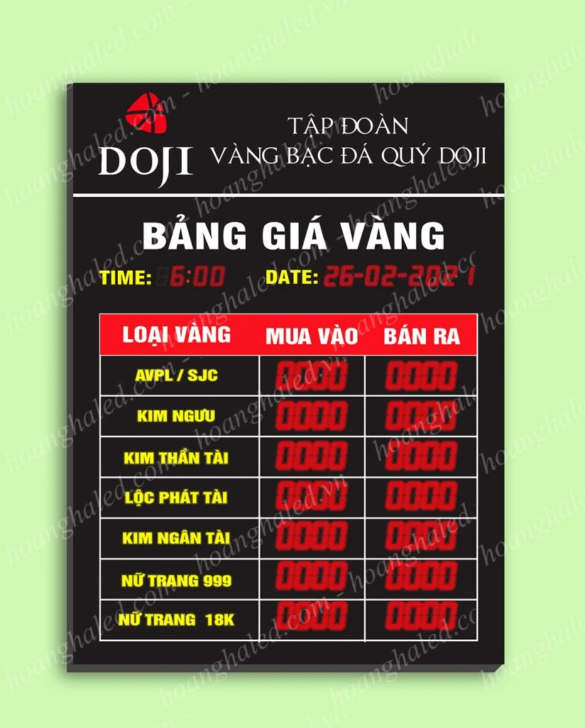 Giá vàng SJC