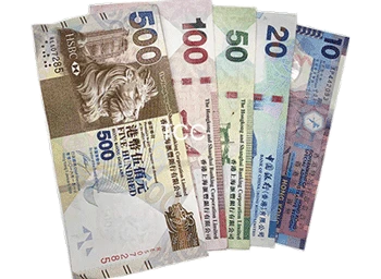 Thiết kế tiền giấy Hồng Kông