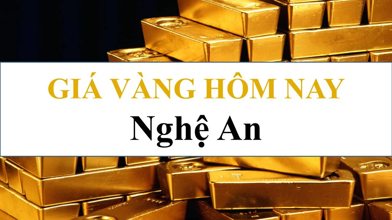 Giá vàng hôm nay tại Nghệ An