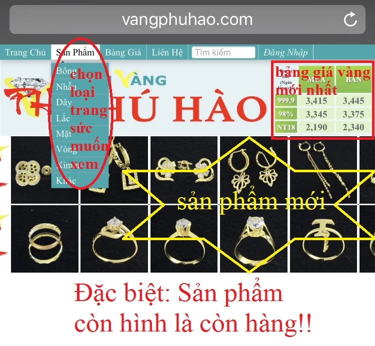 Tiệm vàng Phú Hào