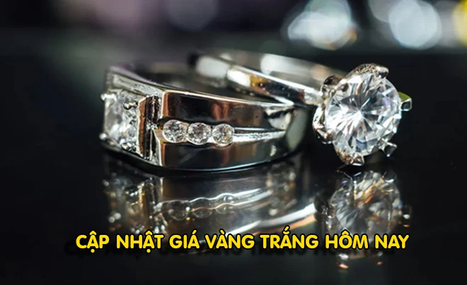 Giá vàng trắng