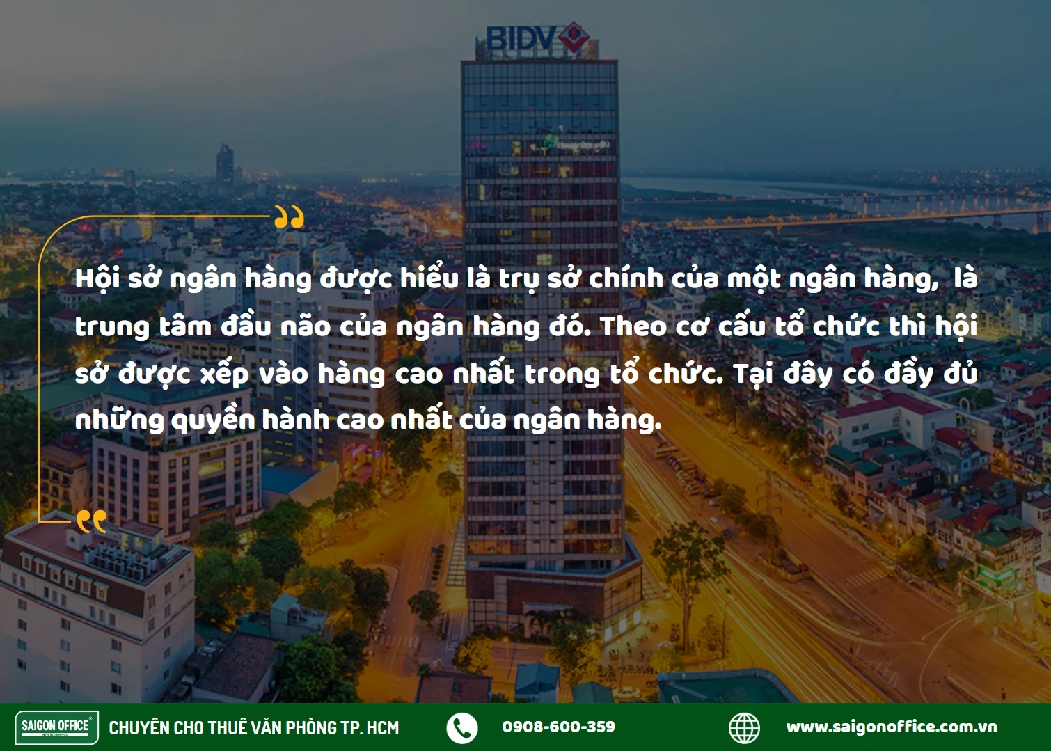Hội sở ngân hàng