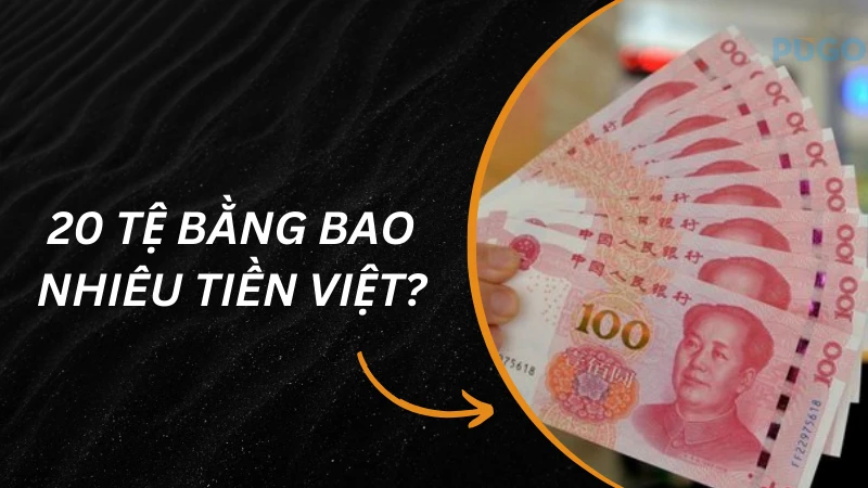 Tờ tiền 20 Nhân Dân Tệ