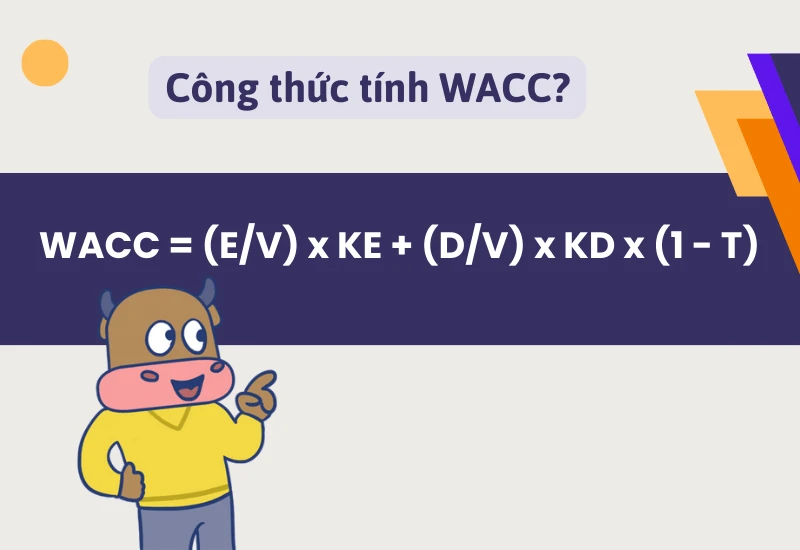 Công thức tính WACC