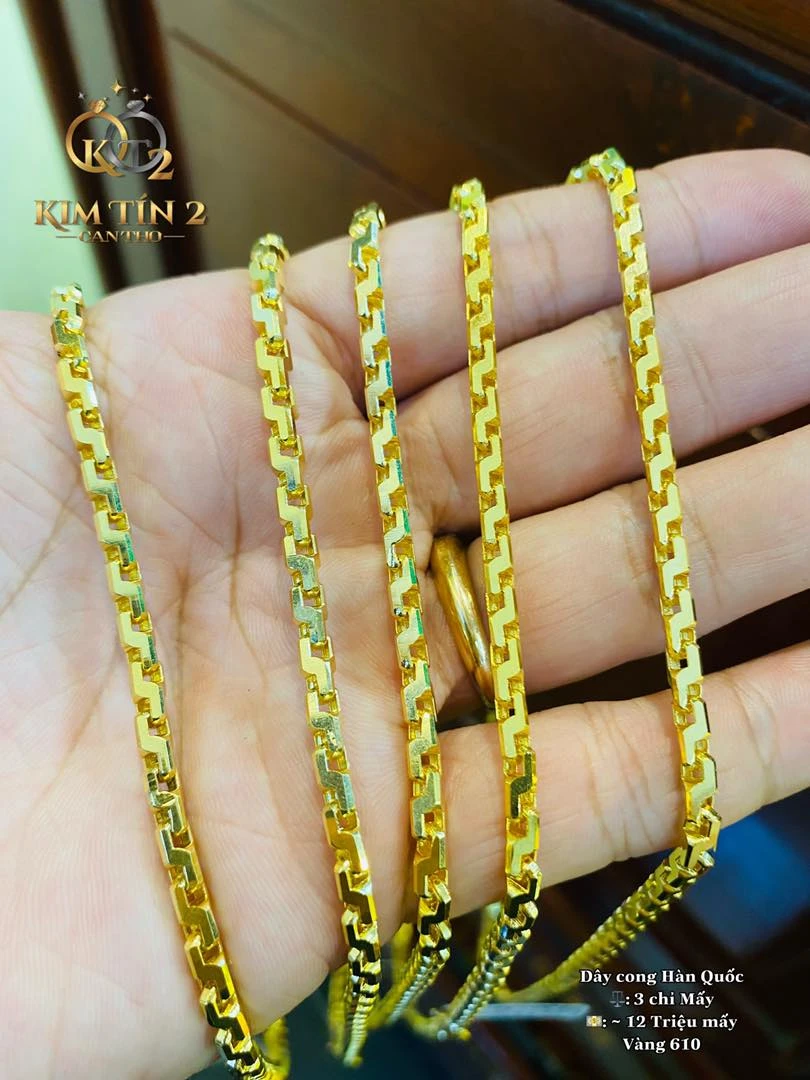 Mẫu dây chuyền vàng 18K