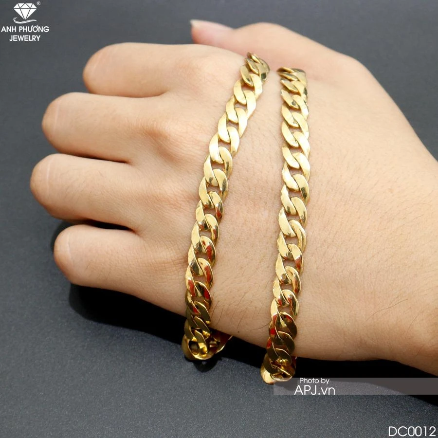 Dây chuyền nam vàng 18K